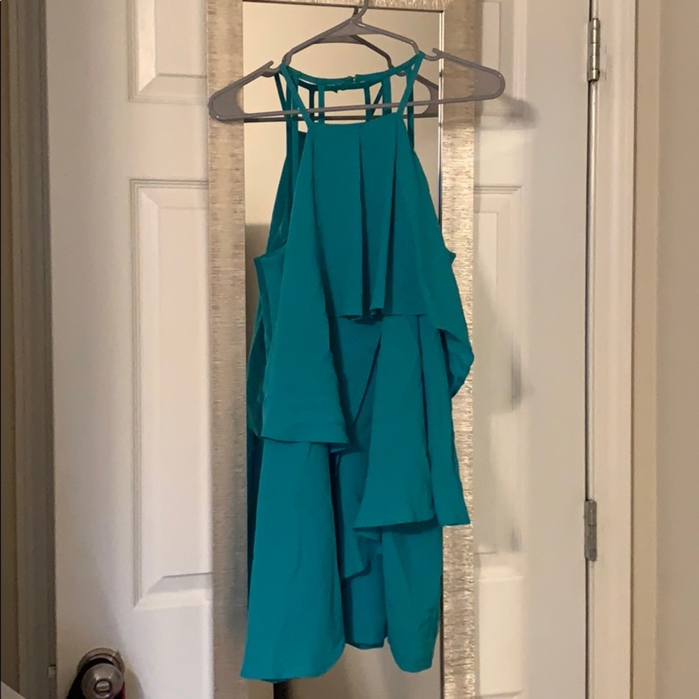 Tiered ruffle dress